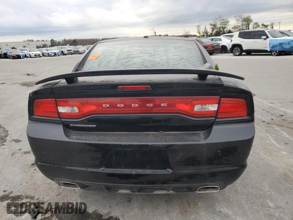 2013 Dodge Charger SXT with VIN 2C3CDXHG6DH513092, listed as a Copart auction lot 41635495 with 0 mi miles and Salvage Title. Bid and sale history available at carsss.com. Image 6.
