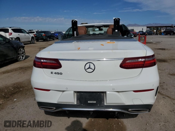 2019 Mercedes-Benz E-Class E 450 with VIN WDD1K6HB1KF116319, listed as a Copart auction lot 44652435 with 27,493 mi miles and Salvage Title. Bid and sale history available at carsss.com. Image 6.