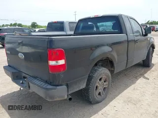 2007 Ford F-150 XL with VIN 1FTRF12237NA17267, listed as a IAAI auction lot 42047396 with 208,931 mi miles. Bid and sale history available at carsss.com. Image 4.