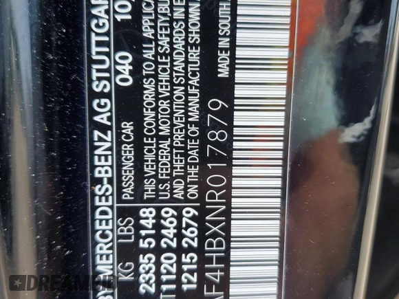 2022 Mercedes-Benz C 300 z VIN W1KAF4HBXNR017879, wystawiony jako Copart lot #56323764 z przebiegiem 30 767 mil mil oraz . Historia ofert i sprzedaży dostępna na DreamBid. Obrazek 13.