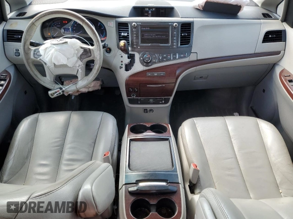 2011 Toyota Sienna XLE with VIN 5TDDK3DC2BS028058, listed as a Copart auction lot 54374215 with 216,905 mi miles and Salvage Title. Bid and sale history available at DreamBid. Image 8.