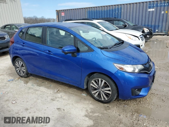 2016 Honda Fit EX with VIN JHMGK5H73GS012857, listed as a Copart auction lot 50886755 with 56,500 mi miles and Clean title. Bid and sale history available at DreamBid. Image 4.
