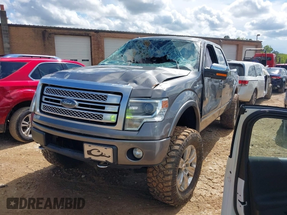 2013 Ford F-150 XL with VIN 1FTFW1ET7DFC35192, listed as a IAAI auction lot 42005378 with 146,617 mi miles. Bid and sale history available at carsss.com. Image 2.