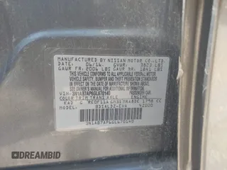 2016 Nissan Sentra SR with VIN 3N1AB7AP6GL670140, listed as a IAAI auction lot 42144995 with 114,631 mi miles and . Bid and sale history available at DreamBid. Image 9.