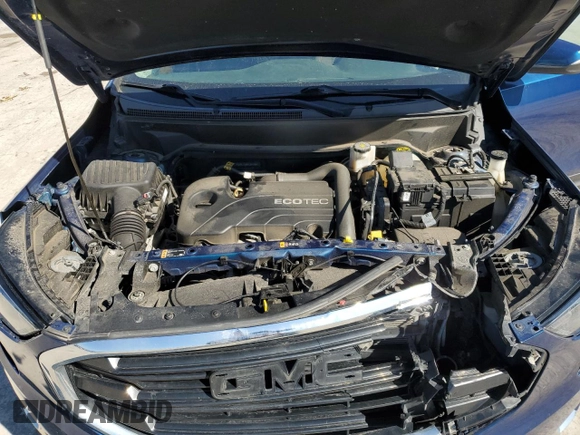 2019 GMC Terrain SLE with VIN 3GKALTEV6KL355704, listed as a Copart auction lot 50645875 with 75,463 mi miles and Salvage Title. Bid and sale history available at DreamBid. Image 12.