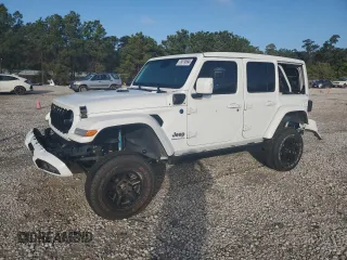 2024 Jeep Wrangler High Altitude z VIN 1C4RJXU64RW114864, wystawiony jako Copart lot #79279594 z przebiegiem 10 785 mil mil oraz Szkoda całkowita • Salvage title. Historia ofert i sprzedaży dostępna na DreamBid. Obrazek 1.