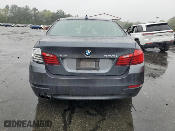 2016 BMW 5 Series 528i xDrive with VIN WBA5A7C51GG147316, listed as a Copart auction lot 55489225 with Not provided miles and Salvage title. Bid and sale history available at DreamBid. Image 6.