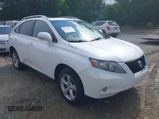 2010 Lexus RX 350 with VIN 2T2BK1BA1AC077445, listed as a IAAI auction lot 42437578 with 194,422 mi miles and . Bid and sale history available at DreamBid. Image 1.