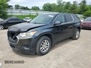2021 Chevrolet Traverse LS с VIN 1GNERFKWXMJ135462, выставлен на аукционе Copart как лот 61793795 с пробегом 48 906 миль миль и Чистый • Clean title. История ставок и продаж доступна на DreamBid. Изображение 1.