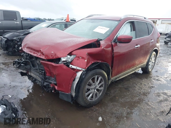 2018 Nissan Rogue SV with VIN 5N1AT2MT7JC810880, listed as a IAAI auction lot 41084997 with 98,719 mi miles and . Bid and sale history available at carsss.com. Image 18.