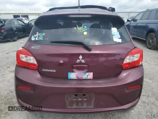 2020 Mitsubishi Mirage ES with VIN ML32A3HJ7LH010618, listed as a Copart auction lot 56702695 with 118,976 mi miles and Salvage title. Bid and sale history available at DreamBid. Image 6.