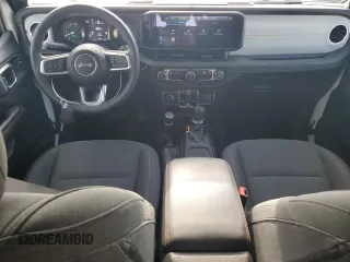 2024 Jeep Wrangler Sahara with VIN 1C4RJXP67RW232094, listed as a Copart auction lot 54521285 with 17,795 mi miles and Clean Title. Bid and sale history available at DreamBid. Image 8.
