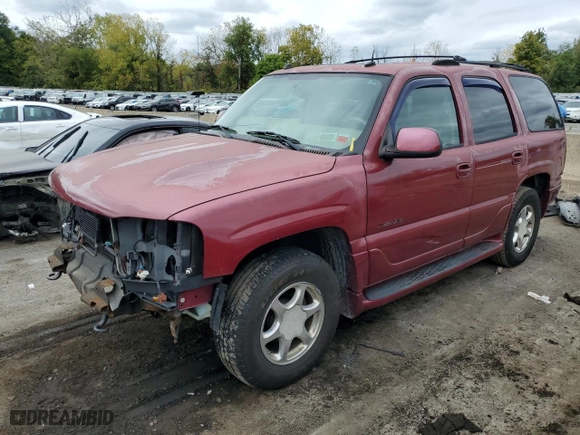 2004 GMC Yukon Denali with VIN 1GKEK63U94J135340, listed as a Copart auction lot 74230534 with 164,235 mi miles and Salvage Title. Bid and sale history available at carsss.com. Image 1.