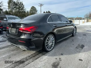 2022 Mercedes-Benz A 220 with VIN W1K3G4FB5NJ361210, listed as a Copart auction lot 42653105 with 57,984 mi miles and Clean Title. Bid and sale history available at DreamBid. Image 3.