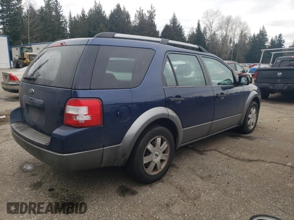 2005 Ford Freestyle SE with VIN 1FMZK01155GA11367, listed as a Copart auction lot 43059165 with 168,759 mi miles and Salvage Title. Bid and sale history available at carsss.com. Image 3.