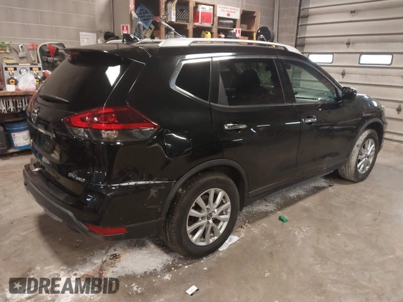 2020 Nissan Rogue S with VIN KNMAT2MVXLP532476, listed as a IAAI auction lot 42007254 with 91,765 mi miles. Bid and sale history available at carsss.com. Image 4.