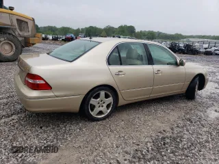 2005 Lexus LS 430 with VIN JTHBN36F055028624, listed as a Copart auction lot 54142335 with 187,356 mi miles and Clean Title. Bid and sale history available at carsss.com. Image 3.