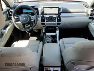 2023 Kia Sorento SX Prestige with VIN KNDRMDLH2P5158776, listed as a Copart auction lot 55554775 with 10,532 mi miles and Salvage title. Bid and sale history available at DreamBid. Image 8.