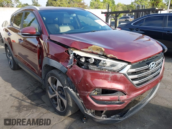 2016 Hyundai Tucson Limited z VIN KM8J33A29GU248789, wystawiony jako IAAI lot #42327327 z przebiegiem 114 479 mil mil oraz . Historia ofert i sprzedaży dostępna na DreamBid. Obrazek 6.