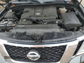 2017 Nissan Armada SL with VIN JN8AY2ND0H9002234, listed as a Copart auction lot 81496094 with 133,976 mi miles and Salvage Title. Bid and sale history available at carsss.com. Image 12.