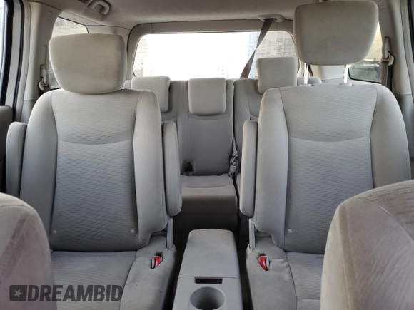 2015 Nissan Quest SV with VIN JN8AE2KP9F9133991, listed as a Copart auction lot 45724745 with 101,052 mi miles and Salvage Title. Bid and sale history available at carsss.com. Image 10.