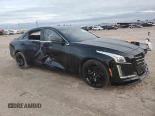 2016 Cadillac CTS V-Sport RWD with VIN 1G6AU5S84G0101967, listed as a Copart auction lot 83886854 with 211,153 mi miles and Salvage Title. Bid and sale history available at DreamBid. Image 4.