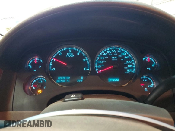 2012 Chevrolet Tahoe LT с VIN 1GNSCBE02CR134018, выставлен на аукционе Copart как лот 53787695 с пробегом 222 980 миль миль и Списание • Salvage title. История ставок и продаж доступна на DreamBid. Изображение 9.