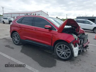 2021 Ford Edge Titanium z VIN 2FMPK4K91MBA16896, wystawiony jako IAAI lot #42334583 z przebiegiem 37 508 mil mil oraz . Historia ofert i sprzedaży dostępna na DreamBid. Obrazek 1.
