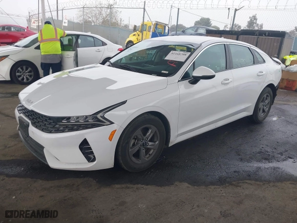 2022 Kia K5 LXS with VIN 5XXG14J22NG159711, listed as a IAAI auction lot 41168708 with 41,399 mi miles. Bid and sale history available at carsss.com. Image 18.