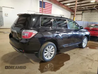 2009 Toyota Highlander Hybrid with VIN JTEEW41A792034341, listed as a Copart auction lot 49604365 with 232,147 mi miles and Salvage Title. Bid and sale history available at carsss.com. Image 3.