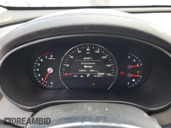 2019 Kia Sorento EX z VIN 5XYPHDA56KG528227, wystawiony jako Copart lot #56522575 z przebiegiem 101 507 mil mil oraz Czysty tytuł • Clean title. Historia ofert i sprzedaży dostępna na DreamBid. Obrazek 9.