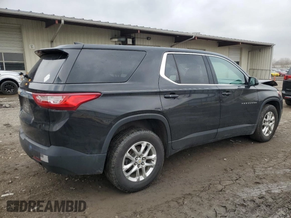 2020 Chevrolet Traverse LS with VIN 1GNEVFKW0LJ157691, listed as a Copart auction lot 52372065 with 159,689 mi miles and Salvage title. Bid and sale history available at DreamBid. Image 3.