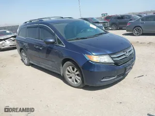 2016 Honda Odyssey SE with VIN 5FNRL5H36GB049807, listed as a IAAI auction lot 41818761 with 172,504 mi miles. Bid and sale history available at carsss.com. Image 1.