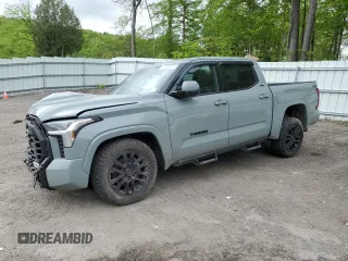 2022 Toyota Tundra SR5 with VIN 5TFLA5DB2NX016055, listed as a Copart auction lot 57480155 with 42,939 mi miles and Salvage title. Bid and sale history available at DreamBid. Image 1.