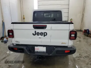 2024 Jeep Gladiator Sport S with VIN 1C6HJTAG8RL129605, listed as a Copart auction lot 50346665 with 41 mi miles and Salvage title. Bid and sale history available at DreamBid. Image 6.