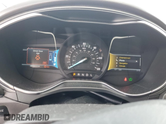 2013 Ford Fusion Titanium Hybrid with VIN 3FA6P0RU9DR303852, listed as a Copart auction lot 50652425 with 98,504 mi miles and Salvage Title. Bid and sale history available at DreamBid. Image 9.
