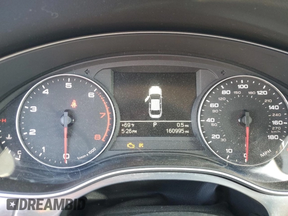 2012 Audi A6 2.0T Premium with VIN WAUCFAFC8CN064598, listed as a Copart auction lot 73256394 with 160,995 mi miles and Clean Title. Bid and sale history available at carsss.com. Image 9.
