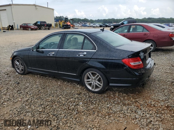 2014 Mercedes-Benz C 250 Sport with VIN WDDGF4HB5EA937668, listed as a Copart auction lot 60544955 with 213,372 mi miles and Salvage title. Bid and sale history available at DreamBid. Image 2.