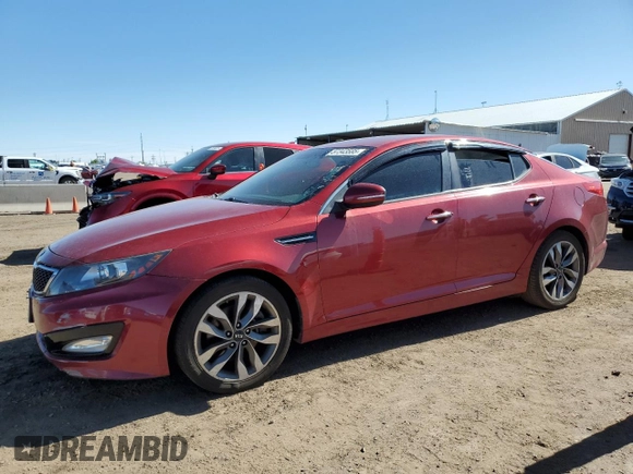 2013 Kia Optima SX with VIN 5XXGR4A65DG241412, listed as a Copart auction lot 57343585 with 178,366 mi miles and Clean title. Bid and sale history available at DreamBid. Image 1.