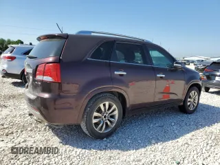 2012 Kia Sorento SX with VIN 5XYKW4A23CG221864, listed as a Copart auction lot 51532215 with 280,758 mi miles and Salvage Title. Bid and sale history available at carsss.com. Image 3.