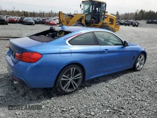 2015 BMW 4 Series 435i xDrive with VIN WBA3R5C53FK371770, listed as a Copart auction lot 55247065 with 121,070 mi miles and Clean title. Bid and sale history available at DreamBid. Image 3.