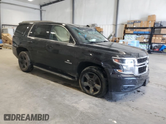 2019 Chevrolet Tahoe LT z VIN 1GNSKBKC5KR186372, wystawiony jako Copart lot #54781565 z przebiegiem 147 318 mil mil oraz Czysty tytuł • Clean title. Historia ofert i sprzedaży dostępna na DreamBid. Obrazek 4.