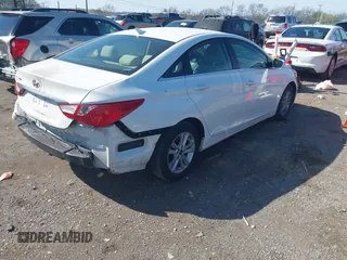 2011 Hyundai Sonata GLS with VIN 5NPEB4AC8BH244064, listed as a IAAI auction lot 41834510 with 199,762 mi miles. Bid and sale history available at carsss.com. Image 4.