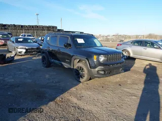 2017 Jeep Renegade Altitude with VIN ZACCJBBB3HPF58595, listed as a IAAI auction lot 41748079 with 65,112 mi miles and . Bid and sale history available at DreamBid. Image 1.