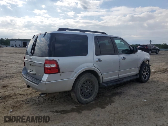 2015 Ford Expedition XLT z VIN 1FMJU1HTXFEF03295, wystawiony jako Copart lot #58566285 z przebiegiem 176 352 mil mil oraz Czysty tytuł • Clean title. Historia ofert i sprzedaży dostępna na DreamBid. Obrazek 3.