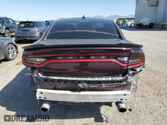 2022 Dodge Charger R/T with VIN 2C3CDXCT8NH145844, listed as a Copart auction lot 51962865 with 34,691 mi miles and Salvage Title. Bid and sale history available at DreamBid. Image 6.