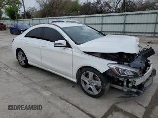 2018 Mercedes-Benz CLA 250 with VIN WDDSJ4EB4JN682611, listed as a Copart auction lot 47801354 with 38,264 mi miles and . Bid and sale history available at DreamBid. Image 4.