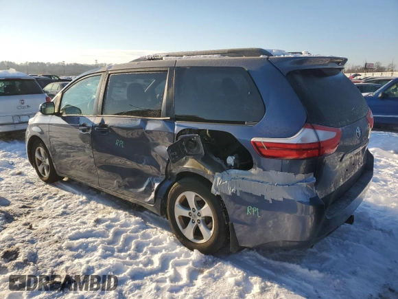 2017 Toyota Sienna LE Auto Access Seat with VIN 5TDKZ3DC7HS767177, listed as a Copart auction lot 87595095 with 226,706 mi miles and Salvage Title. Bid and sale history available at carsss.com. Image 2.