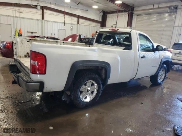 2011 Chevrolet Silverado 1500 Work Truck with VIN 1GCNKPE0XBZ448410, listed as a Copart auction lot 43641745 with 0 mi miles and Non Repairable. Bid and sale history available at carsss.com. Image 3.