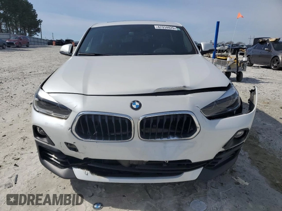 2018 BMW X2 sDrive28i with VIN WBXYJ3C33JEP75908, listed as a Copart auction lot 47314425 with 60,366 mi miles and Salvage Title. Bid and sale history available at carsss.com. Image 5.